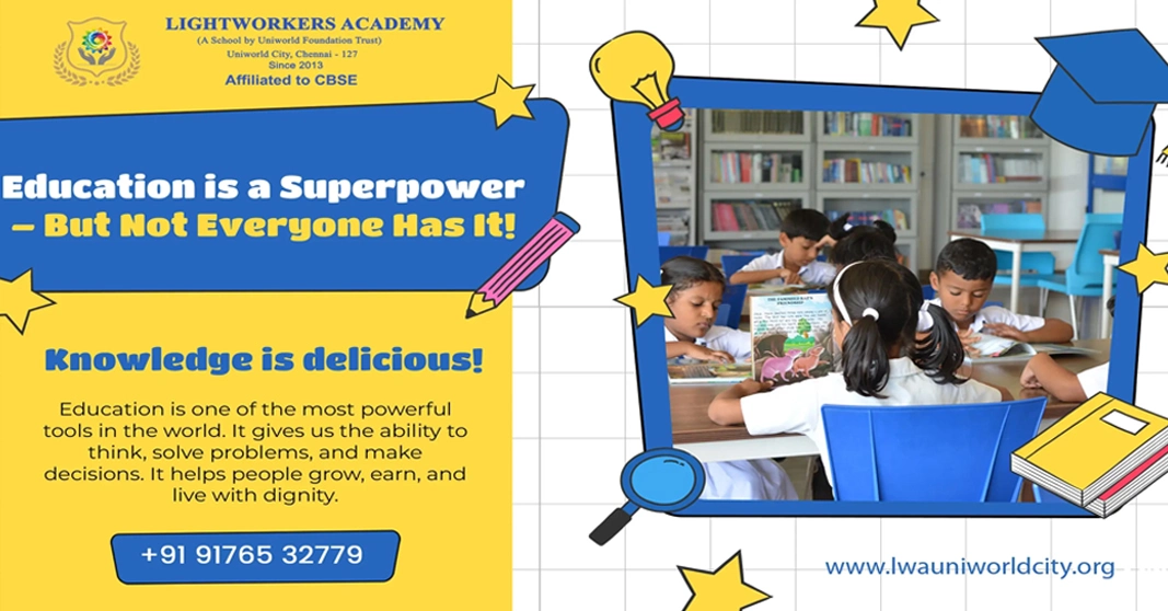 Education is a Superpower – But Not Everyone Has It Education is a Superpower – But Not Everyone Has It
