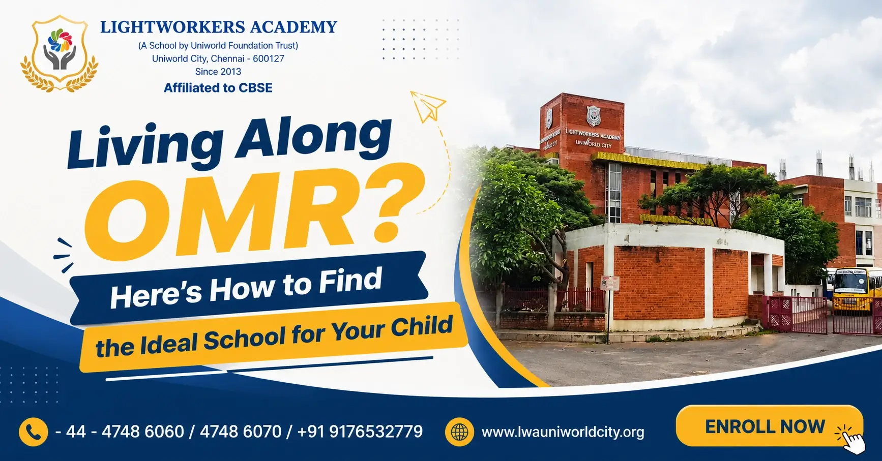 Finding the Right Learning Environment for Your Child Along OMR Finding the Right Learning Environment for Your Child Along OMR
